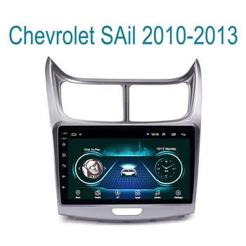 

Car Radio for Chevrolet SAil 2010 2012 2013 GPS Navigation Multimedia System DVD player Android 8.1 9" support SWC mirror link