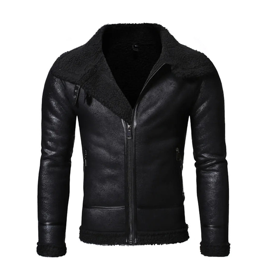 Erkek Мон chaqueta hombre зимнее пальто для мужчин осень зима Highneck теплая подкладка с отворотом кожаная куртка на молнии veste homme