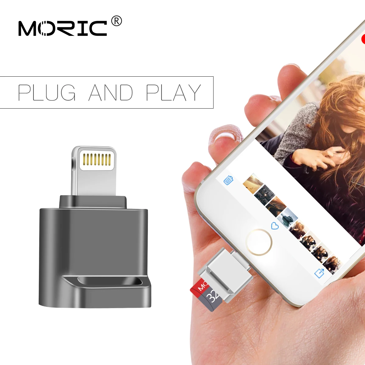 Мини Usb флэш накопитель для iPhone 5 5S 6 6Plus 6S 7 7Plus 7S 8 8Plus X & iPad USB/Lightning на ключи 128 Гб 64 ГБ