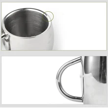 Нержавеющая сталь баррель кемпинг 2 стены Изолированная большая чашка для чая, кофе, пива кружки