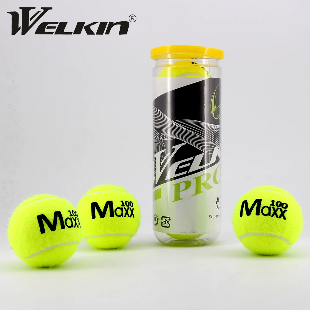 3pcs Training Tennis Adult Youth Professional Training Tennis Ball for Beginner Quality Rubber Suitable for Beginner School Club