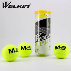 3pcs Training Tennis Adult Youth Professional Training Tennis Ball for Beginner Quality Rubber Suitable for Beginner School Club