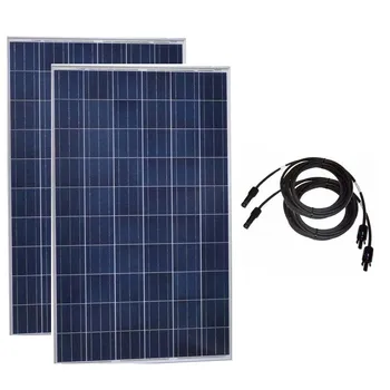 

Solar Panel 250w 30v 2 Pcs Panneaux Solaire 500w 220v Charger Solar Home System Campervan Motorhome Car Caravan Camping Rv LED