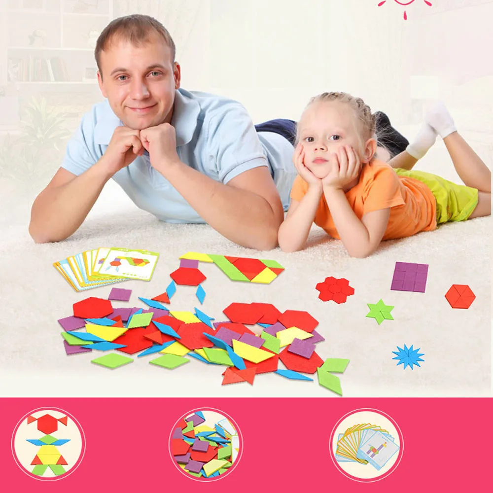 Забавная Игрушка Головоломка модульная игрушка новая деревянная геометрическая форма пазл коробка игрушки вызов IQ дети креативный 8,23