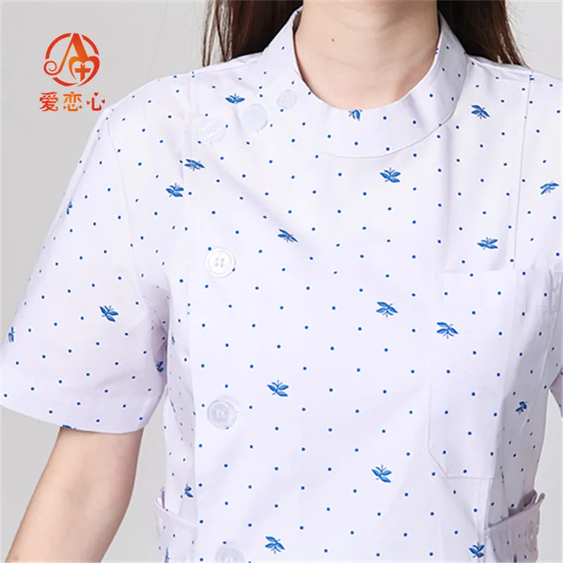 Белое пальто, модная одежда для мужчин и женщин, Doctor DressSemi-permanent, Корейская версия одежды с длинными рукавами, лабораторное пальто, костюм для медсестры