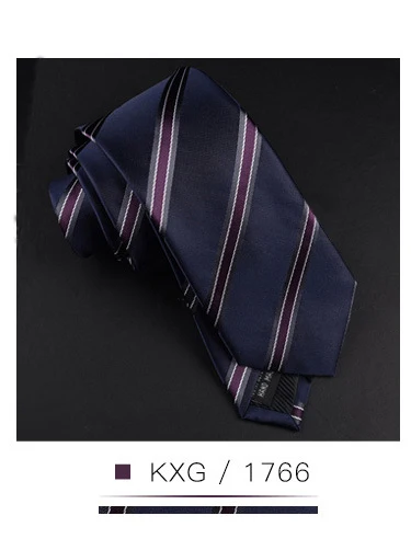 K1766 Новинка, 6 см, Мужской Шелковый узкий галстук для отдыха, цветной Модный Полосатый галстук в клетку, тонкий галстук, деловой костюм, свадебные вечерние галстуки - Цвет: K1766