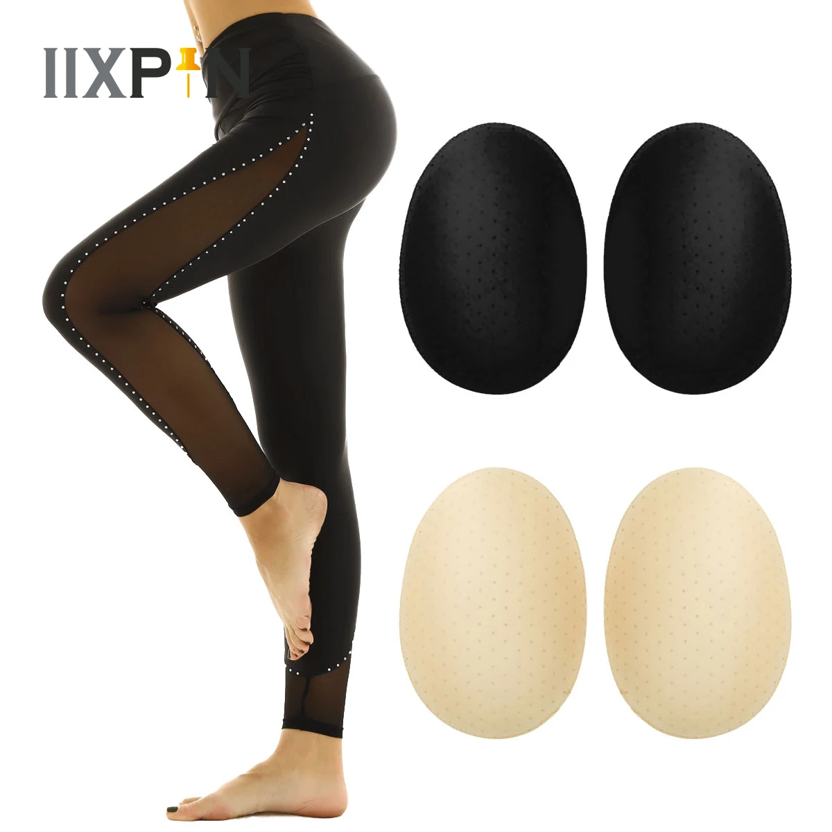 1 Pair Breathable Padded Enhancing Lifter Contour Hip Thigh Sponge Pads Soft 