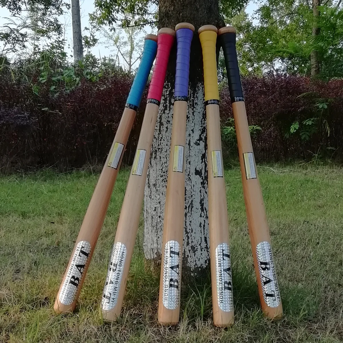 

Solid Building Blocks Baseball Bat Emergency Baseball Bat Thick Solid Wood Hardwood Emergency Softball Baseball Rod