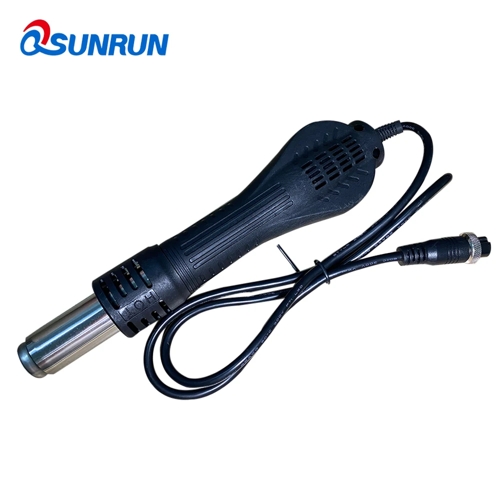 airless sprayer 8 Holes Hot Air Gun Handle BGA Rework Solder Hot Air Blower Heat Gun For QSunRun 8858 8858D+ 858D+ 8586D Soldering Station cement breaker