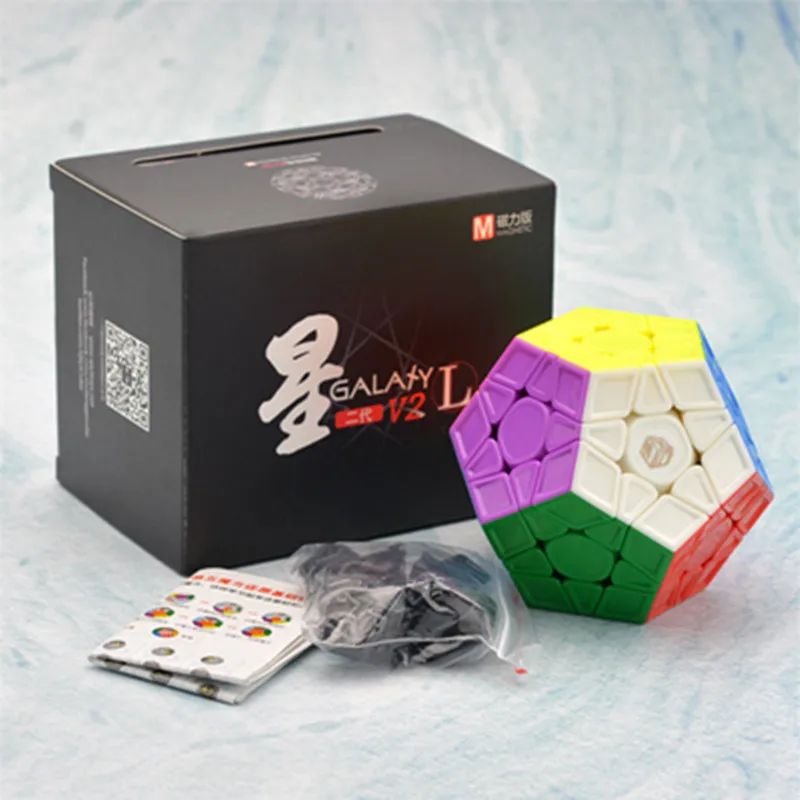 Mofangge X-Man Galaxy V2 L M Cube Megaminxeds, магические кубики, магнитные и обычные скоростные головоломки, профессиональные 12 Сторон, Cubo Magico Qiyi