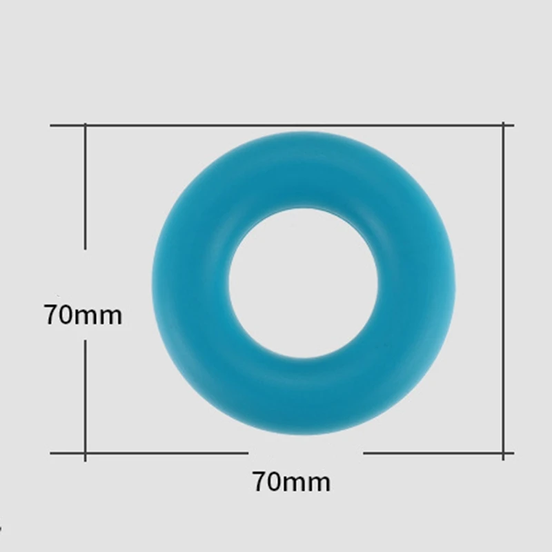Small Grip Ring O-Shaped Finger Force Palm Exercise Grip Ring Daily Silicone Fitness Products