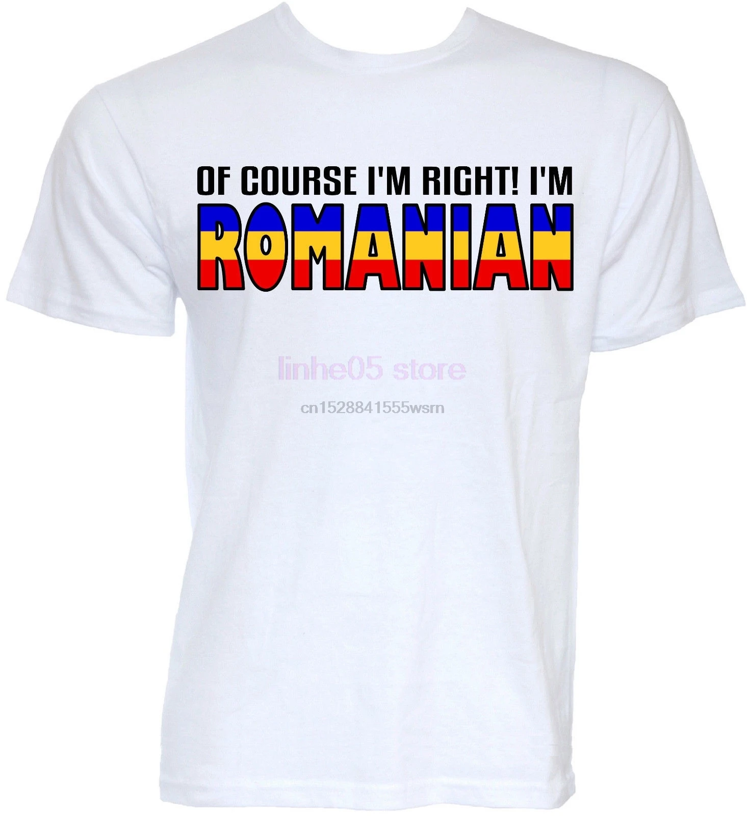 LEQEMAO MENS FUNNY COOL NOVELTY ROMANIAN ROMANIA FLAG SLOGAN JOKE T SHIRTS GIFTS SHIRT 100% Cotton Short Sleeves Tee Shirts |