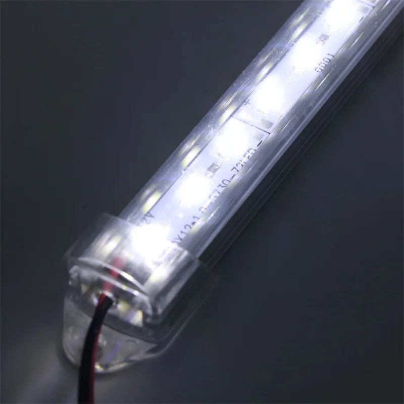 SZYOUMY Led bar light smd 5730 36leds 72leds Жесткая светодиодная лента белый теплый белый с Pc крышкой для освещение для шкафа-буфета