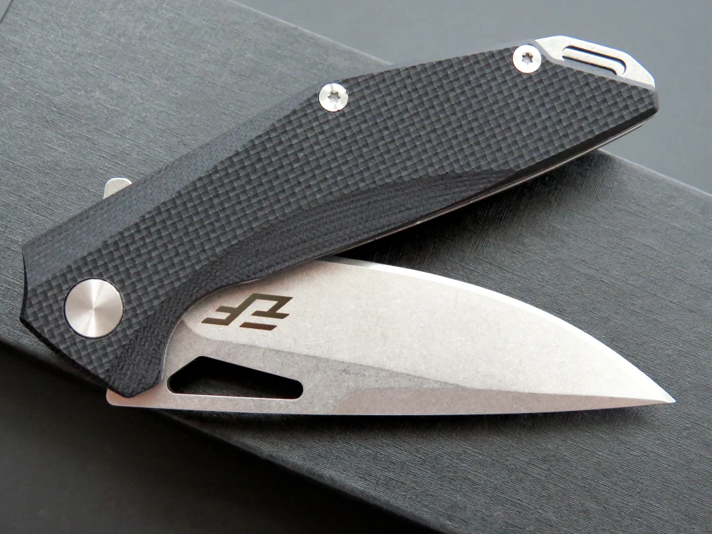 EF37 карманный складной нож D2 Сталь лезвие+ G10 ручкой, для улицы, для охоты, кемпинга, фруктовый нож, инструмент для повседневного использования