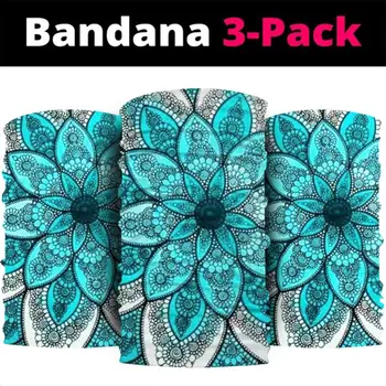 

FORUDESIGNS Fashion Bohemian Flower Style Design Women Scarf Cycling Scarf UV Dust Protection Face Cover Breathable Neck Gaiter