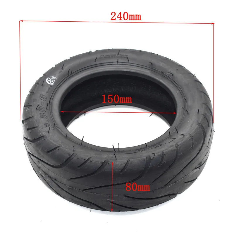 Upgrade 3.50-6 10x4.00-6 90/65-6 Universal Vacuum Tires for Electric Scooter Balancing Car Tubeless Explosion-proof Tyre - Image 3