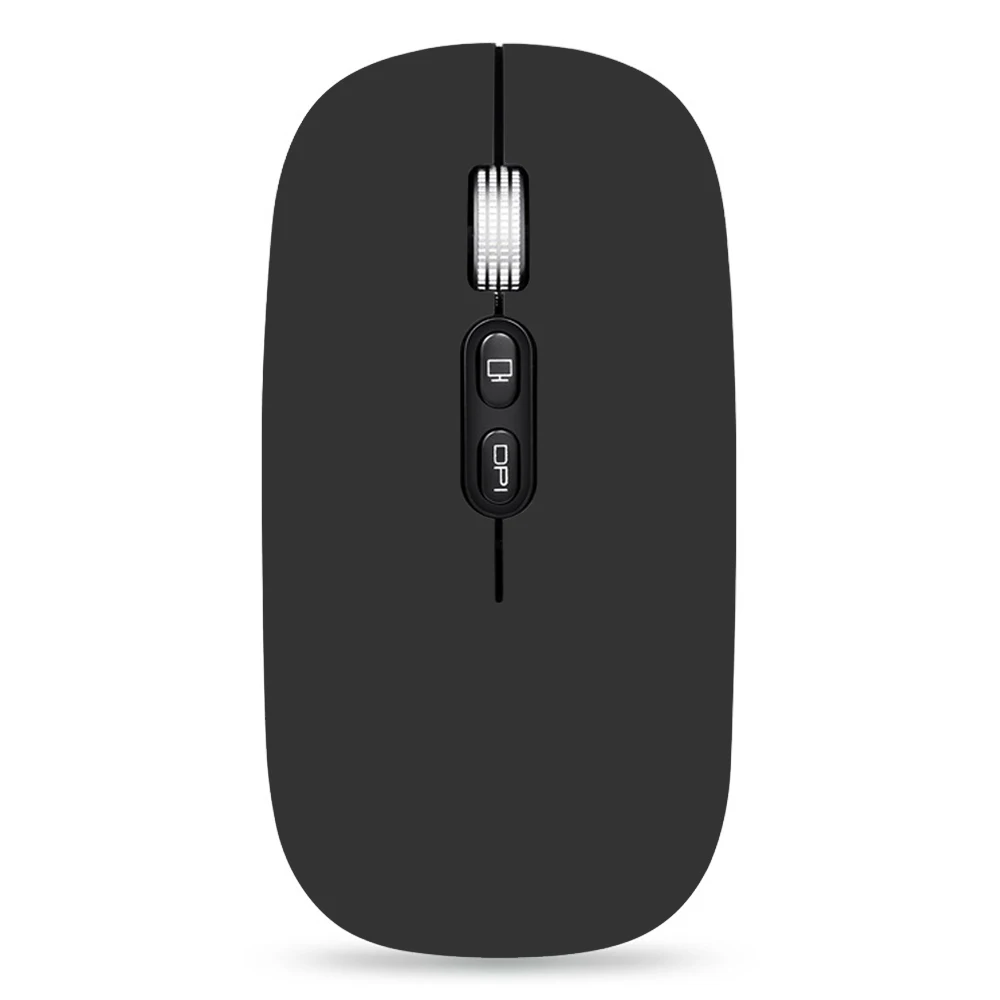 

Wireless Mouse 2.4GHz Portable Rechargeable Computer Mouse Optical Silent Mouse Mice Mause for PC Desktop Laptop Notebook Mac