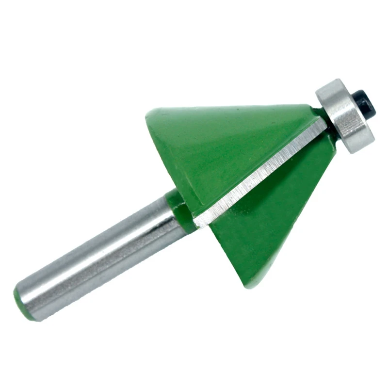 

8mm Shank Chamfer Router Bit 30 Degree Bevel Edging Milling Cutter for Wood Woodworking Machine Tools
