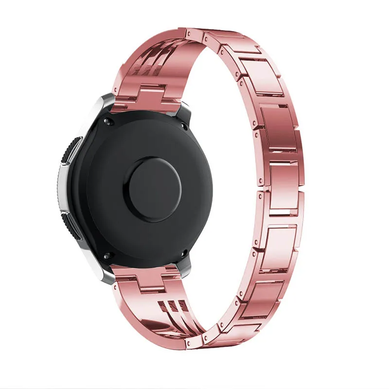 Для samsung Galaxy 46 мм/gear S3 металлический ремешок для часов Стразы для женщин браслет Замена для huawei watch GT 2 ремешки Браслет