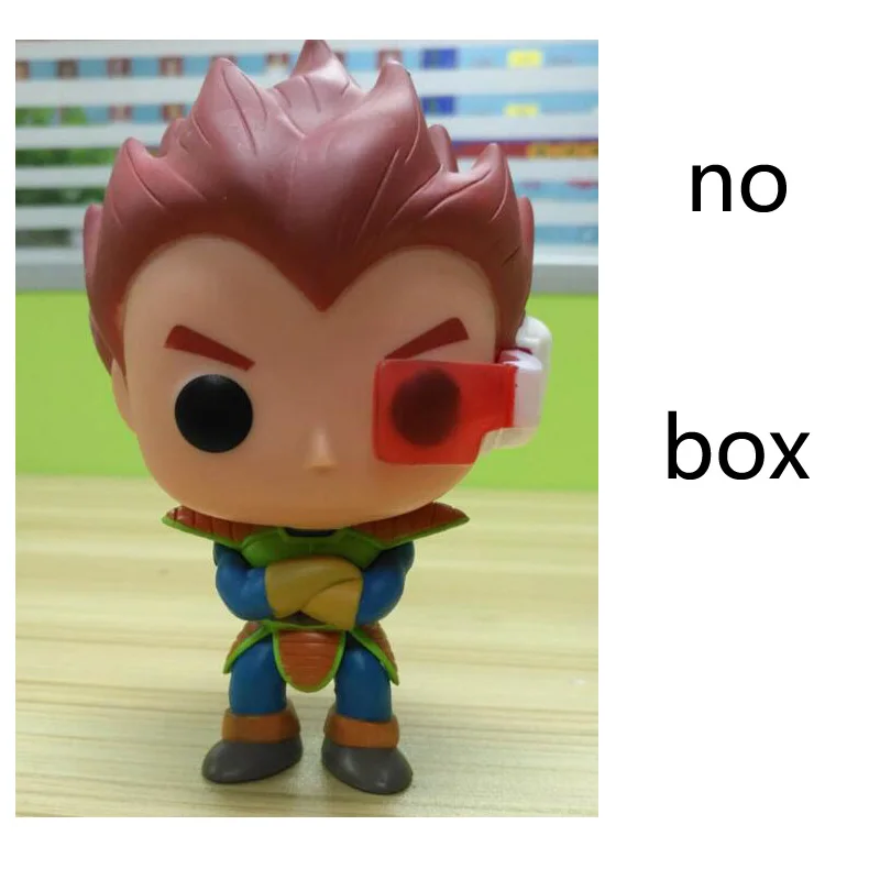 Funko Pop аниме Dragon Ball Z персонаж 10 см Милая виниловая Модель Куклы Фигурки игрушки - Цвет: 10 no box