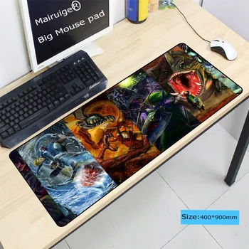 

Game Rubber Desktop Mouse Pad Gaming Large Locking Edge Mousepad Size for 400*900*3MM For CSGO DOTA LOL Speed Gamer
