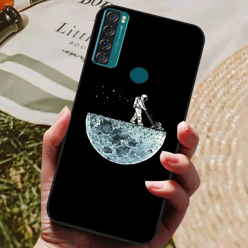 For TCL 20 SE Case Soft Silicone Phone Back Cover For TCL 20 SE TCL20SE TCL20 20SE Cases Coque for TCL 20SE  Fundas bumper Shell designer phone pouch Cases & Covers