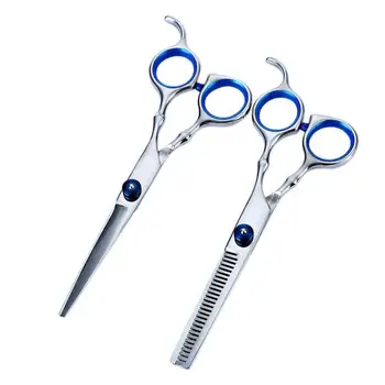 

6 Inch Stainless Steel Professional Scissors Barber Salon Hair Cutting Thinning Scissors Shears Hairdressing High Quality