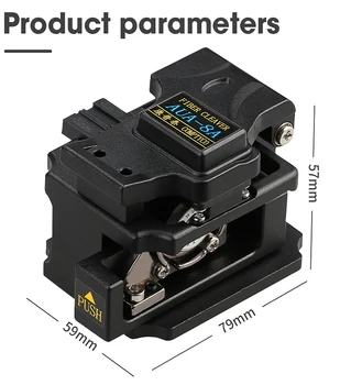 

AUA-8A optical fiber cutting knife cable fiber cleaver hot melt cold joint general optical fiber cutting