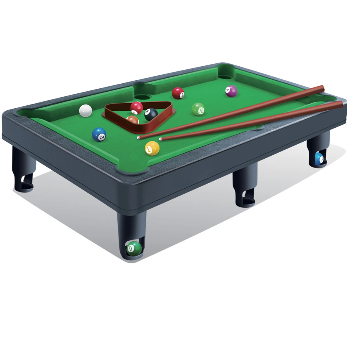Portable Mini Pool Household Billiard Table Mini American Snooker Billiards Children S Game Triangle Indoor Tabletop Pool Set Snooker Billiard Accessories Aliexpress