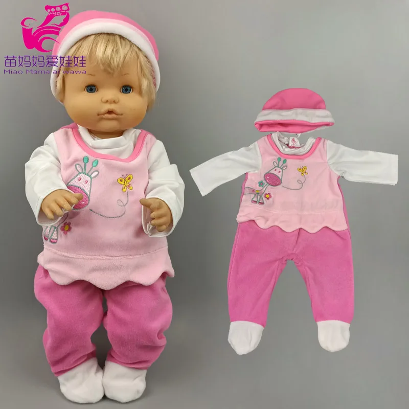 38 Cm BabyDoll Clothes for 40cm Nenuco Ropa Y Su Hermanita Doll Clothes Accessories 8