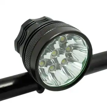 

WasaFire 12000lm 8* XM-L T6 LED Bike Lights Ultra Bright Bicycle Front Light 3 Modes Cycling Headlight MTB Bike Accessories