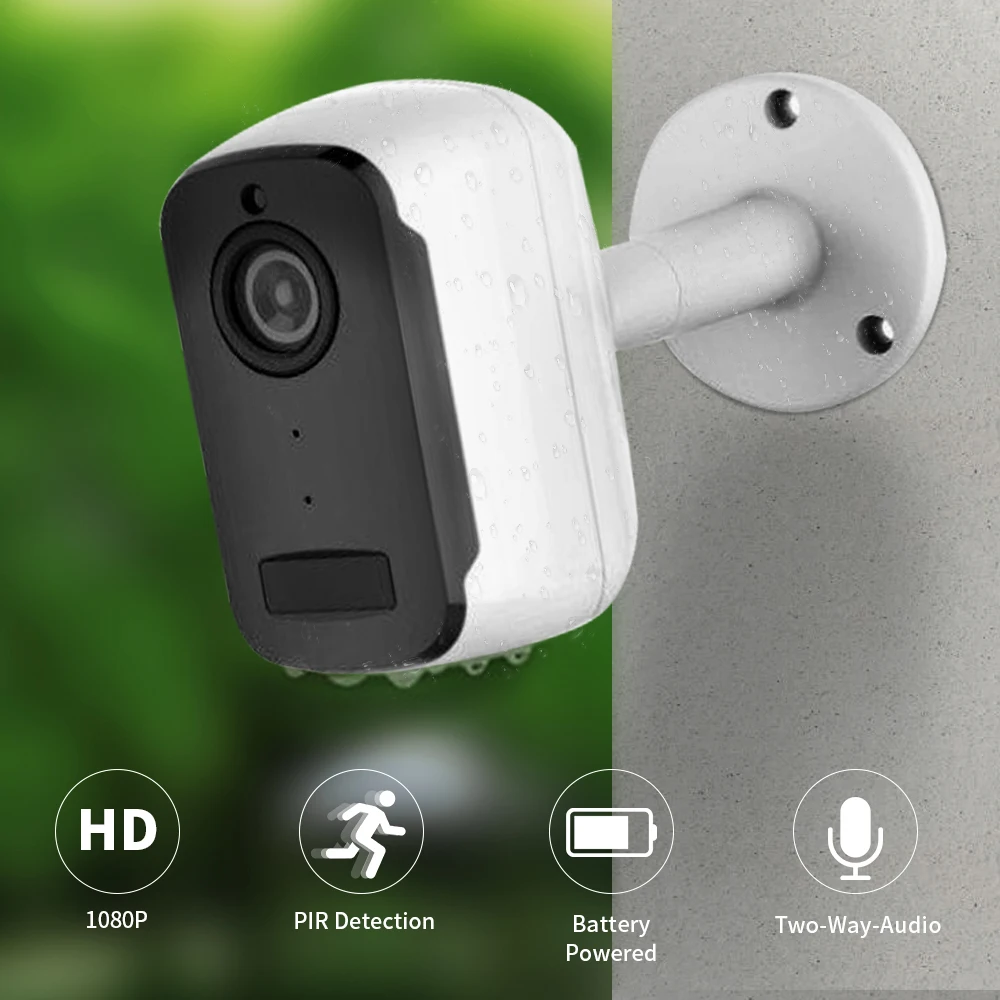 SDETER 1080P Wireless Rechargeable Battery Wifi Camera IP Outdoor Indoor Weatherproof Security Camera CCTV IP65 P2P Camera WIFI