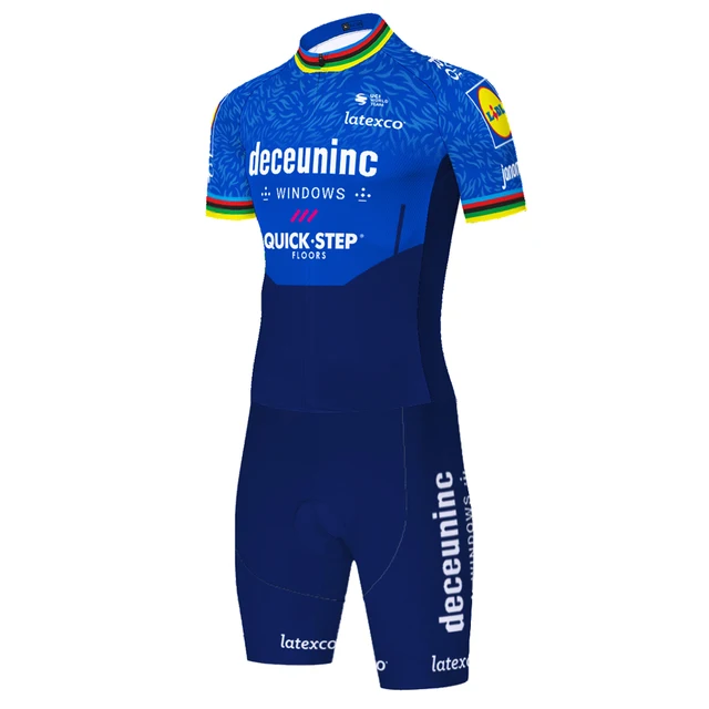2022 Team quick step cycling skinsuit Cycling Clothing triathlon Bodysuit roupa ciclismo Bike Clothing completo ciclismo estivo Cycling set 2