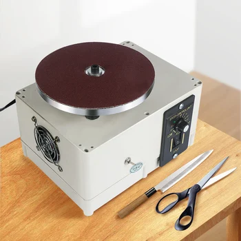 

Electric Polisher Knife 220V Polishing Machine Knife & Scissor Sharpener Scissor Blade Sharpening Household Grinding Tools