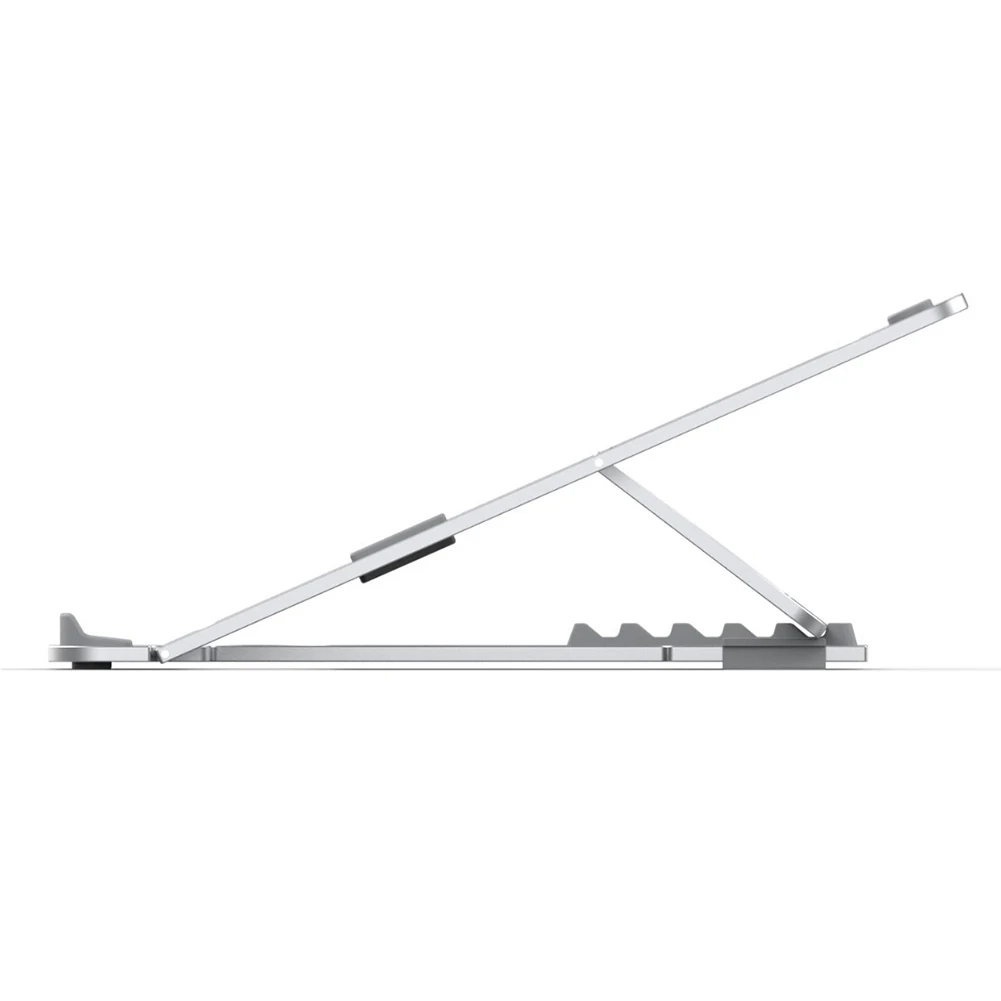 Алюминиевый сплав универсальный держатель Настольная Нескользящая Подставка для планшета складной регулируемый стабильный охлаждающий кронштейн домашний подъем