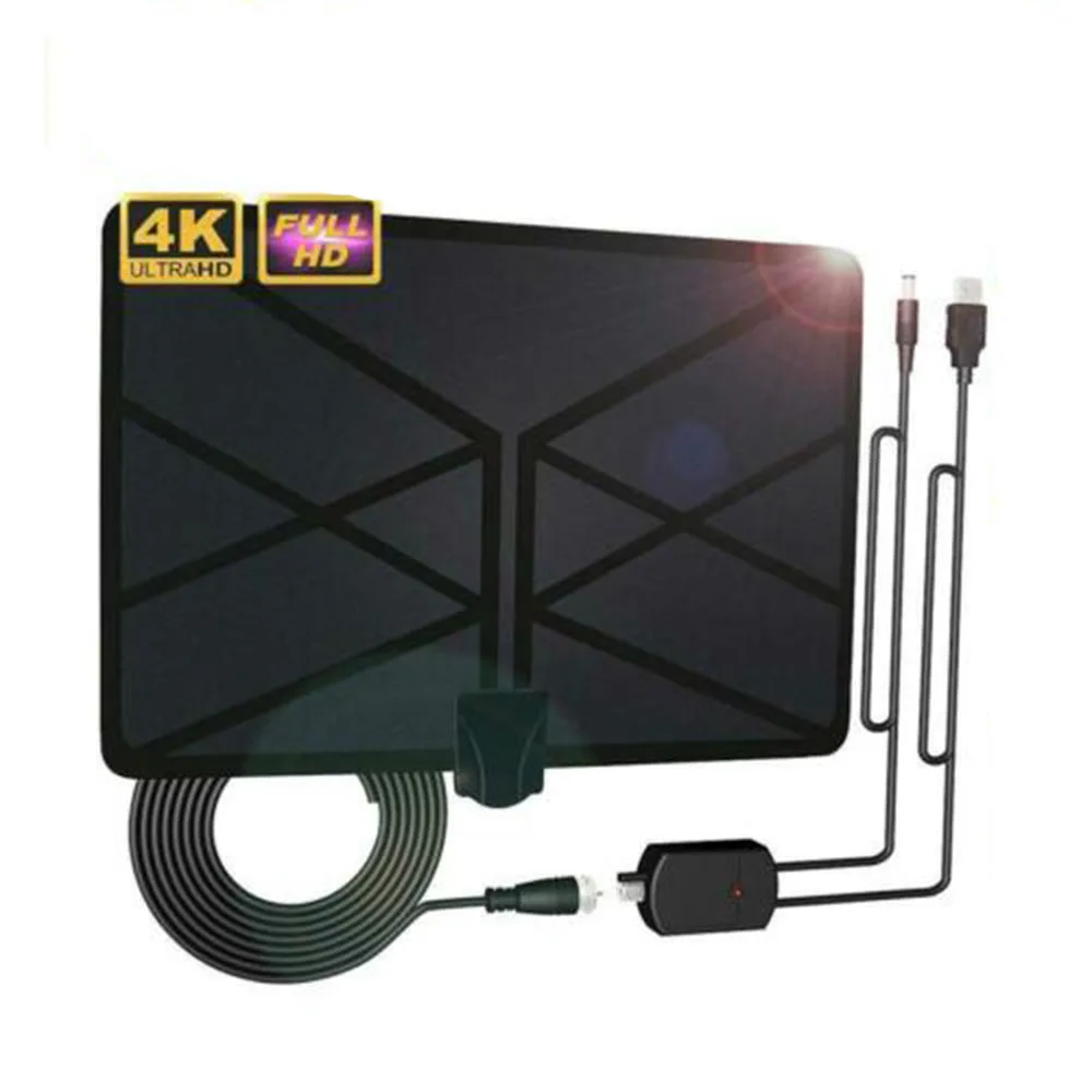 100 Miles диапазонная антенна ТВ цифровой 4K HD Skywire Antena цифровой Внутренний, HDTV 1080P