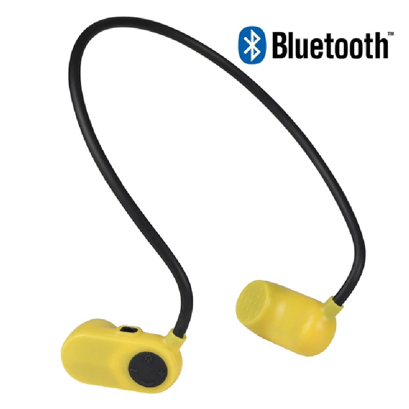 BT MP3 v31s Yellow Музыкальные плееры IPX8 водонепроницаемый плавательный Apt-X Bluetooth 5,0 и MP3-плеер костной проводимости гарнитура Hifi стерео портативный Usb - Цвет: BT MP3 v31s Yellow