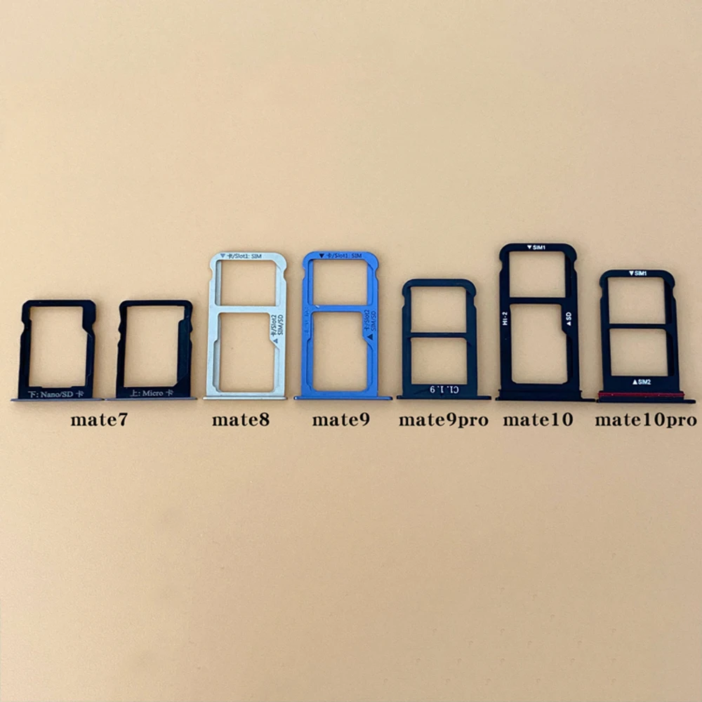 

Slot Holder Dual For Huawei Mate 7 8 SIM Card Tray SD Reader Socket