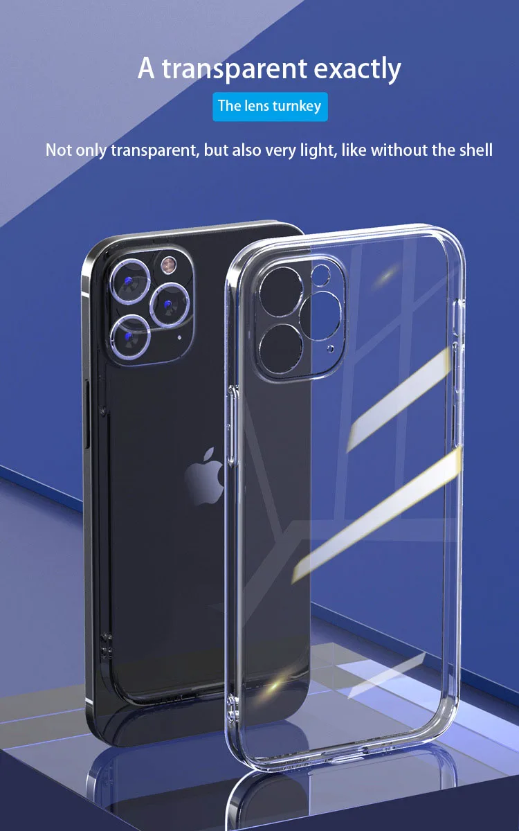 iphone 11 wallet case Ultra Thin Clear Case For iPhone 14 13 12 Mini 11 Pro Max XS Max X XR 8 7 6 Plus SE Transparent Soft Silicone Slim Back Cover cheap iphone 11 cases