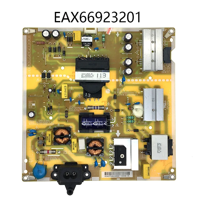 Carte D'alimentation Pour TV LG 49UH603V – Réf. EAX66923201 (1.4) – Très Bon état