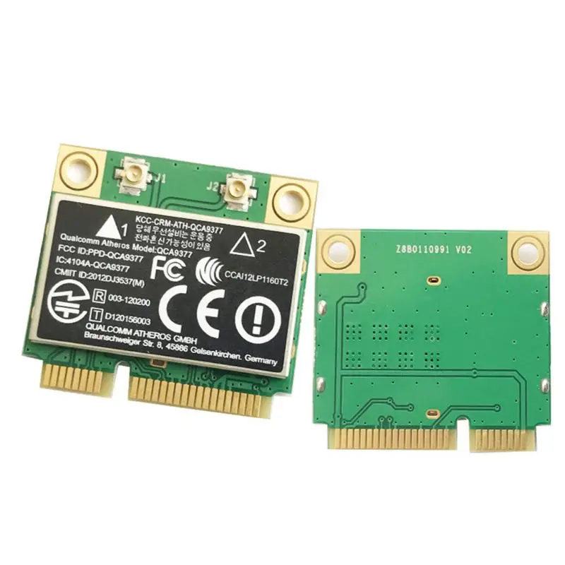 2020 новый для Atheros QCA9377 двухдиапазонный BT4.2 WIFI модуль мини PCI E беспроводной адаптер