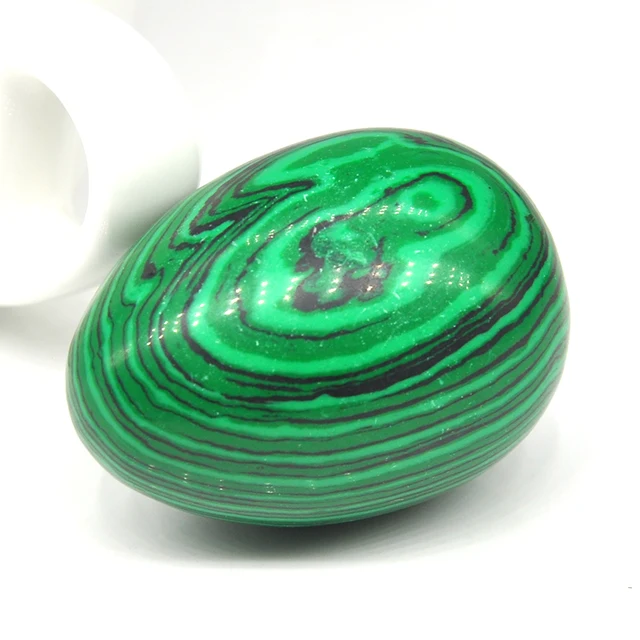 35X50 Mm Malachit Türkiz Tojás Alakú Drágakő Természetes Gyógyító Kristály És Kő Reiki Szobor Asztal Dekoráció Kézműves Otthoni - Image 4