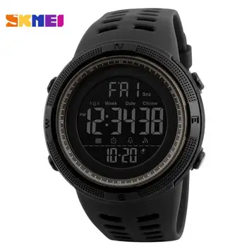 

SKMEI Brand Men Sports Watches Fashion Chronos Countdown Men's Waterproof LED Digital Watch Man Military Clock Relogio Masculino