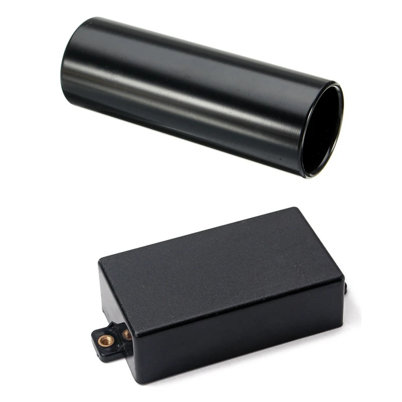 1х пластиковый герметичный чехол Humbucker Pickup Fit SQ ST (черный) и 1 шт. гитара горка