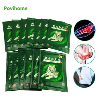 

104Pcs Vietnam White Tiger Balm Medical Plaster Pain Relief Patch Body Neck Stress Relief Arthritis Joint Capsicum Plaster C161