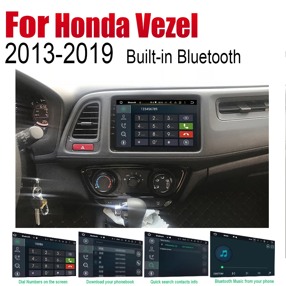 Perfect ZaiXi Android Car Radio Stereo GPS Navigation For Honda Vezel HR-V 2013~2019 Bluetooth wifi 2din Car Multimedia Player Audio 5 Perfect ZaiXi Android Car Radio Stereo GPS Navigation For Honda Vezel HR-V 2013~2019 Bluetooth wifi 2din Car Multimedia Player Audio 5