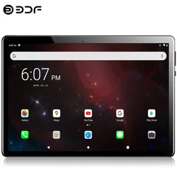 Tablette PC de 10.1 pouces, avec écran en verre, 4 go de RAM, 64 go de ROM, Octa Core, Android 10.0, Google Play, 4G, GPS, double carte SIM 