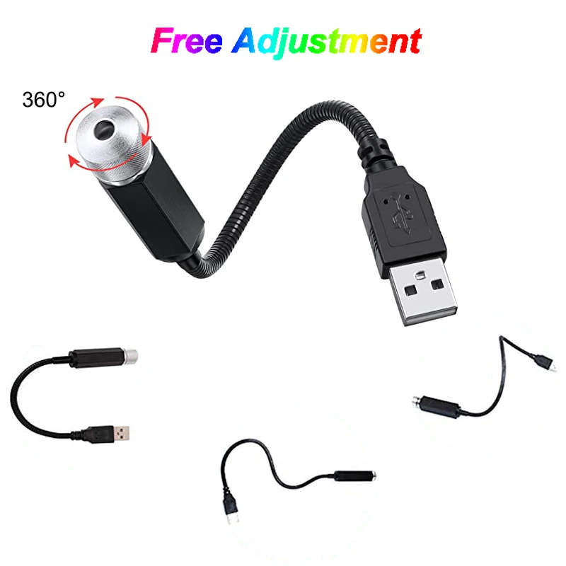 Автомобильный светильник на крышу Зеленый автомобильный мини светодиодный