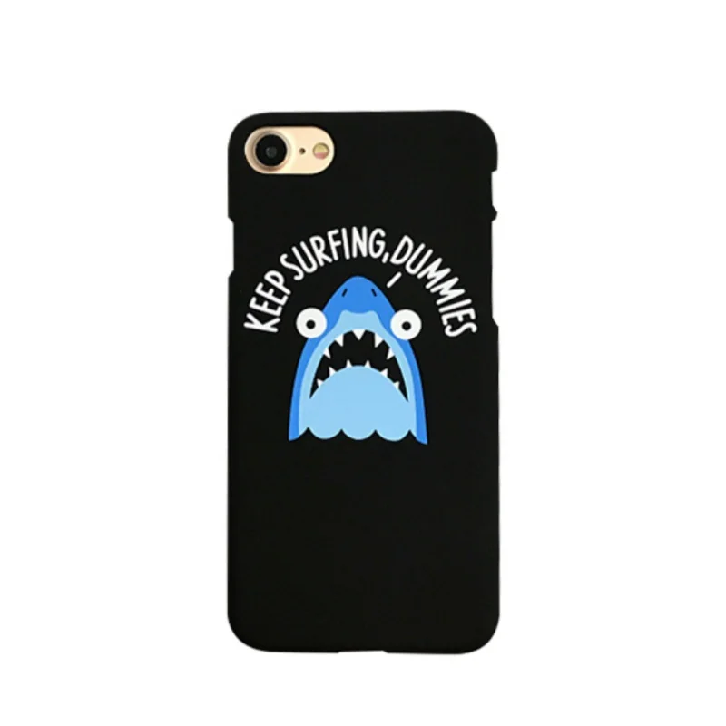 

Cute Shark-Patterned Rugged Drop-Resistant Phone Case Design for IP7 Plus