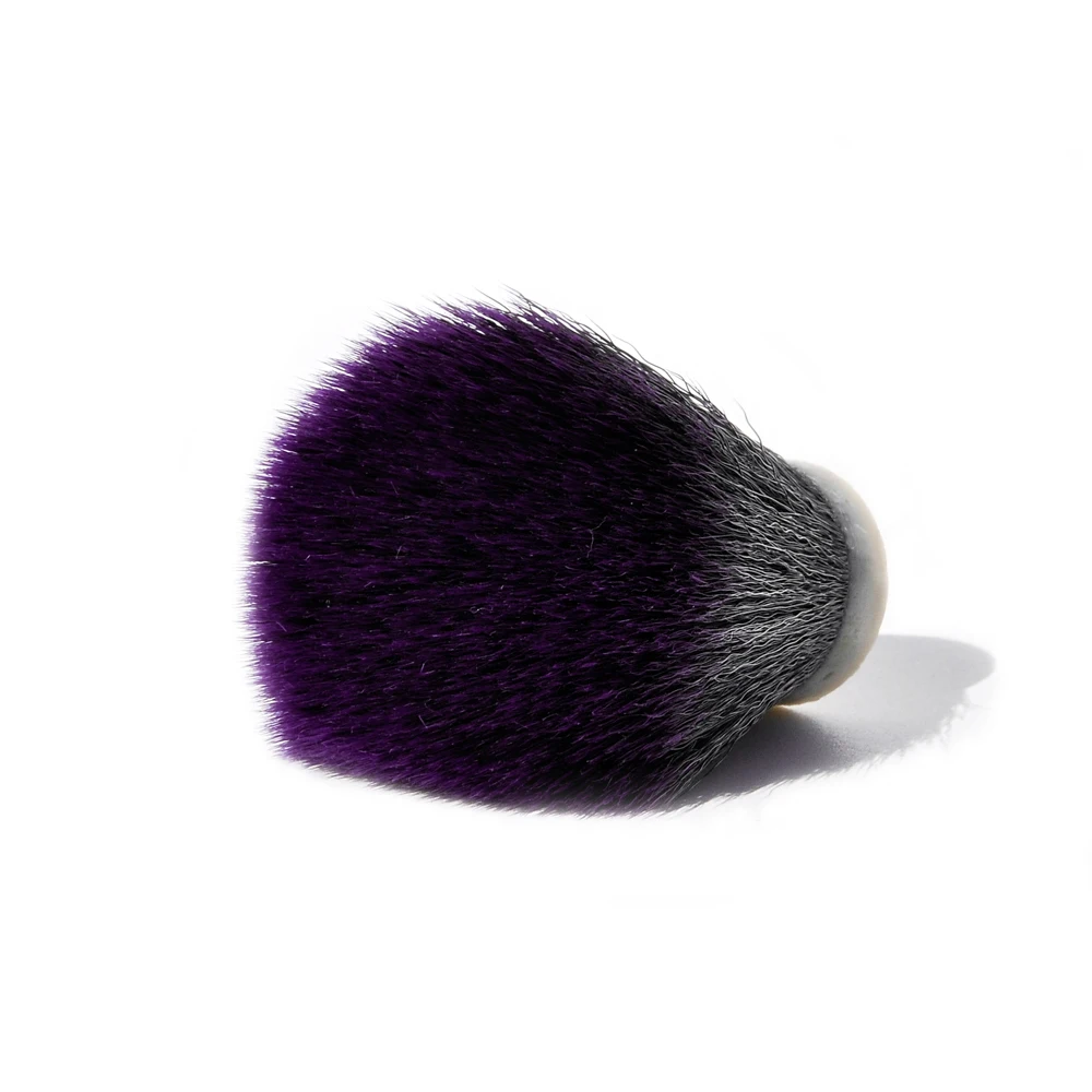 OUMO кисть-Tuexdo фиолетовый наконечник синтетические волосы узлы для бритья кисти узлы